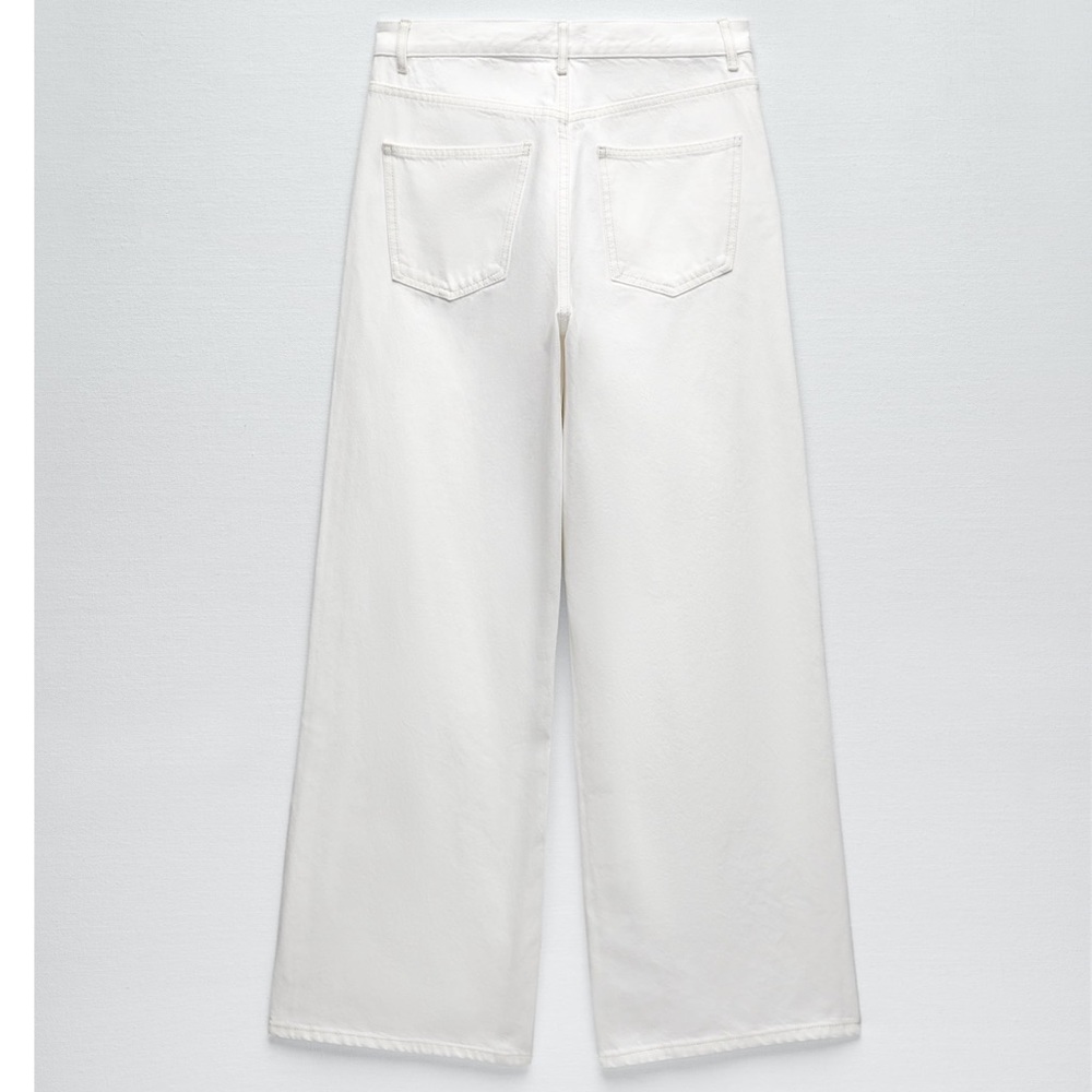 ZARA Super Wide Leg Jeans - Picture 4 of 16